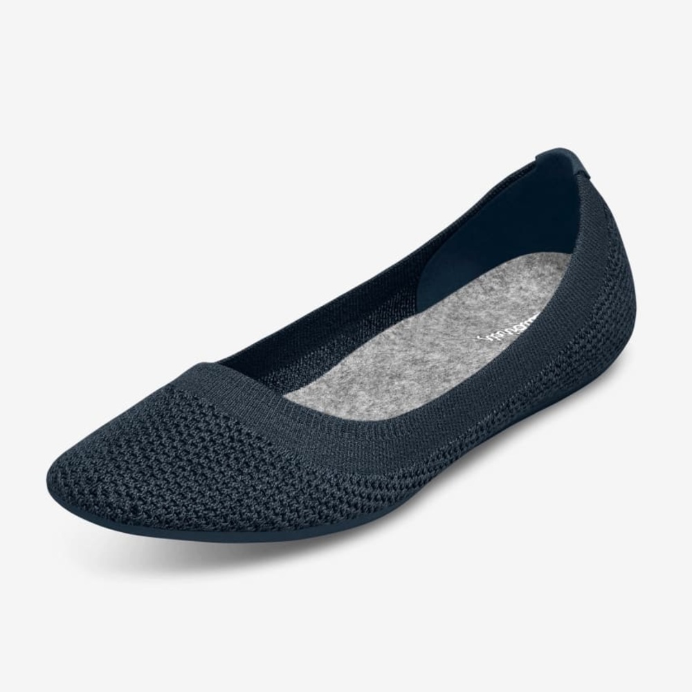 All birds black flats, women size 7.5